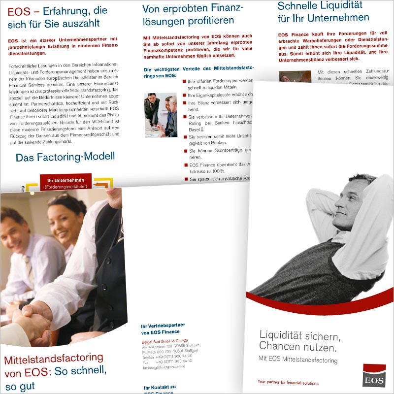 Referenz Flyer-Design der Werbeagentur und Kreativagentur Basel